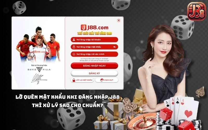 Quên mật khẩu khi đăng nhập J88? Đừng lo, làm theo hướng dẫn này là khôi phục được ngay